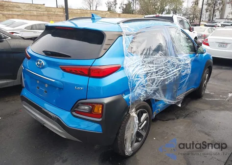 2020 Hyundai Kona Limited из США, поврежденный, VIN KM8K33A52LU510287